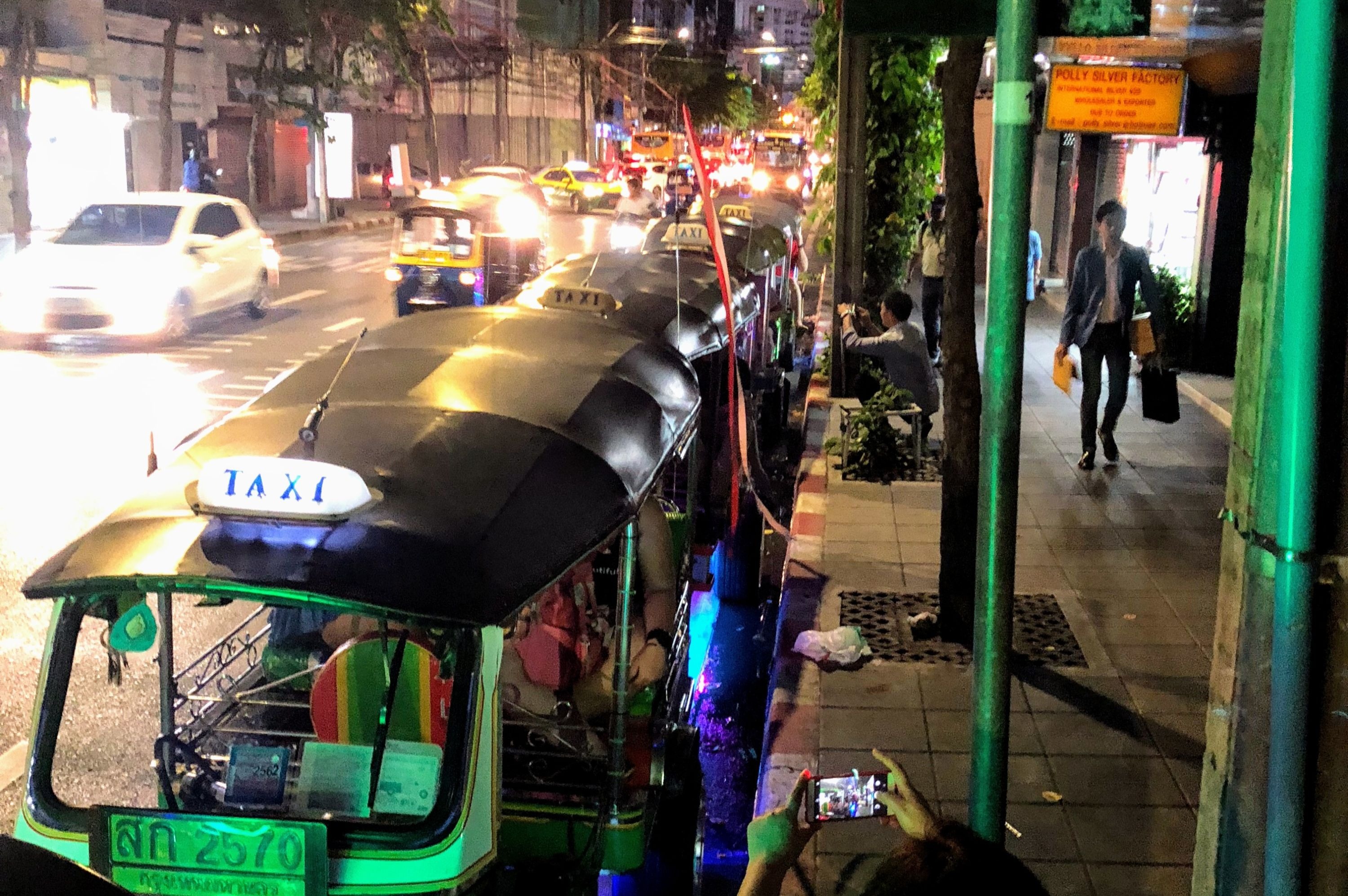Bangkok Old Town Nights by Tuk-Tuk